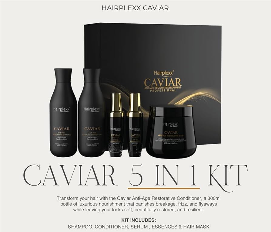 بوكس كافيار هير بلكس 5 قطع